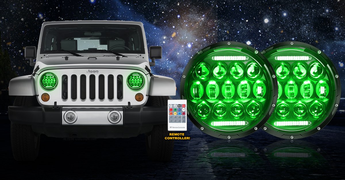 🏆🏆LOYO  LED Jeep Headlight.
#loyo #loyolight #loyoheadlight #Wrangler #jeepWrangler #jeepled