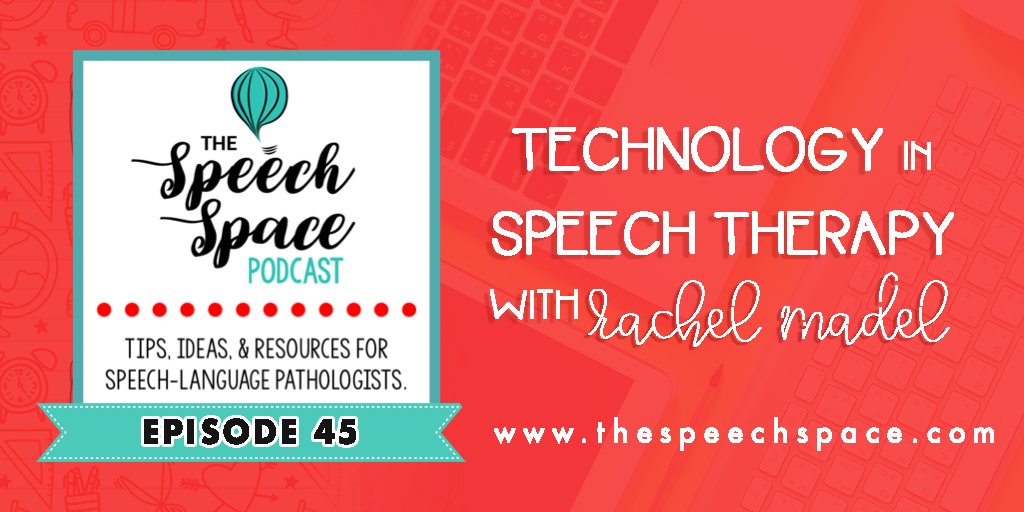 Do you love using technology in speech therapy as much as I do? I was THRILLED to have my friend Rachel on the show to talk all about using tech in speech. Tune into episode 45 to learn more! bit.ly/techinspeech #technology #slpeeps #slp2be bit.ly/techinspeech
