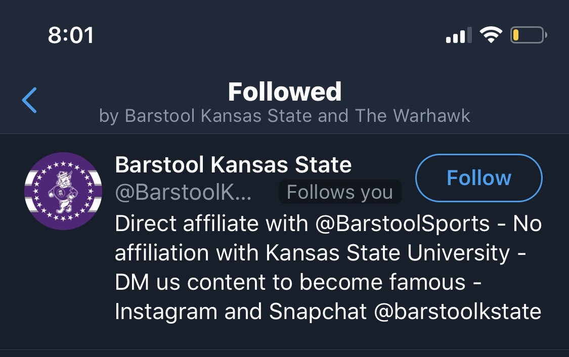 not @BarstoolKU tweet media