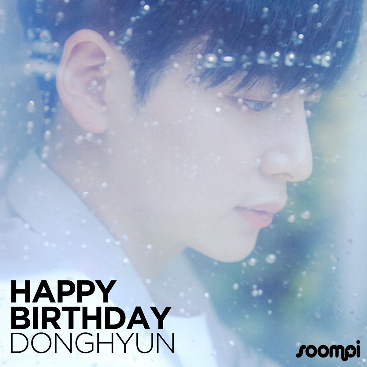 soompi's tweet photo. Happy Birthday to #Boyfriend's Donghyun! #HappyDonghyunDay! 🎉 Catch up with him: https://t.co/p772EpwdBC https://t.co/eUylgF2A2I