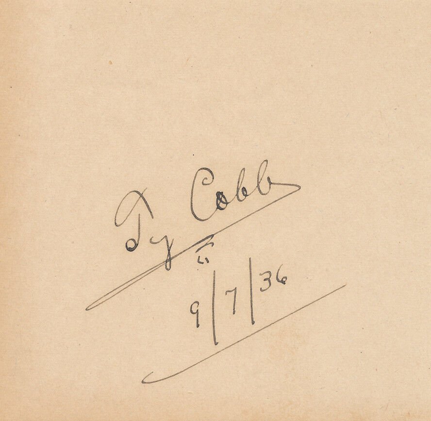 RelicSports's tweet image. We are pleased to announce our first email sale list of the year this weekend.  If you collect vintage baseball autographs, you will not want to miss it. Please email us and we would be happy to add you to the list. #vintageautographs #tycobb