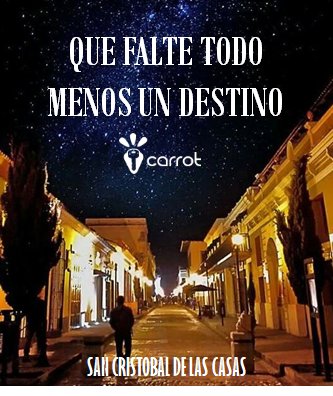 Tú pon un destino y nosotros el auto.