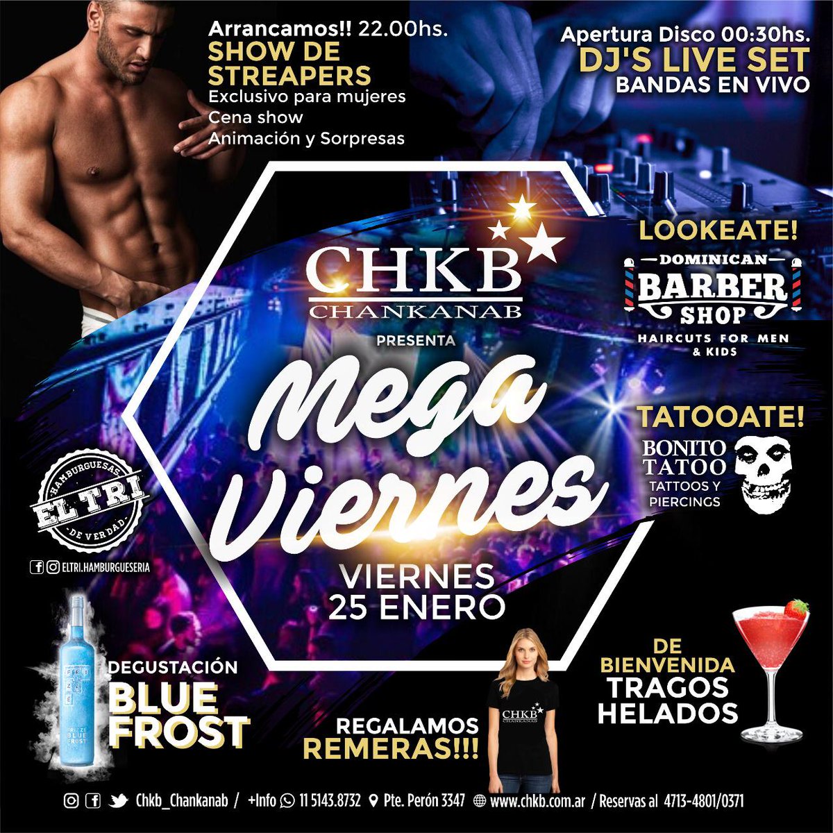 cover_ba's tweet photo. Este Viernes!! CENA SHOW EXCLUSIVO PARA MUJERES $150 las anticipadas
Y despues MEGA EVENTO  $100 las anticipadas!!
11 51 77 43 60 (anto)
11 31 06 62 13 (mili)
11 55 08 44 64 (alex)
11 68 44 10 31 ( tami) https://t.co/MHfJWGevBj