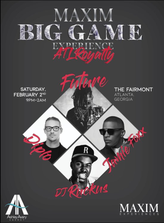 MaximExperience's tweet photo. If you are a model interested in attending the Big Game Experience, please register here: https://t.co/7pfj5SpFWB @MaximMag #MaximExperiences #Atlanta #Models https://t.co/F7mOJTwt5m