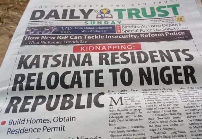 GovAyoFayose's tweet photo. Residents of Katsina, the home State of our President are now running to Niger Republic because of insecurity. Can a president who cannot protect his own kinsmen protect people from other States?

President Buhari is tired, he doesn't have clue to anything, he should go and rest. https://t.co/of8rTfcTZ8