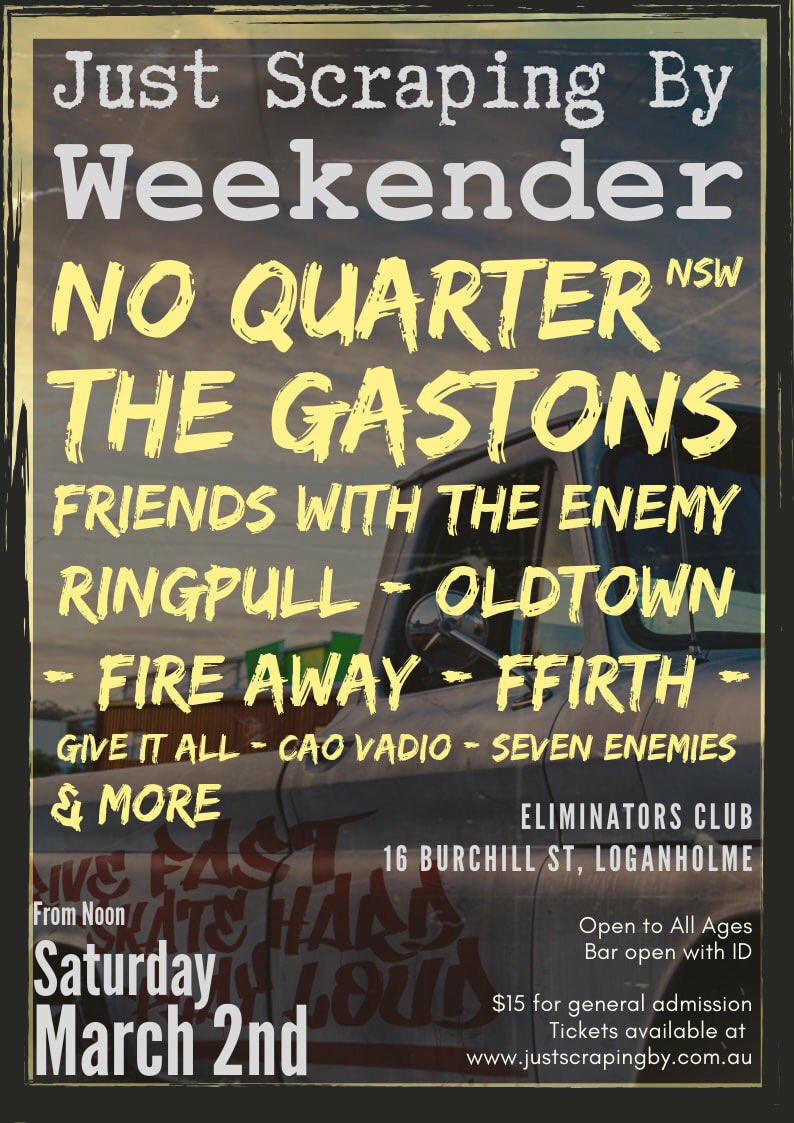 FireAwayAUS's tweet photo. So, this is happening 😮 @oldtownriffclub https://t.co/gPDknTPYKX