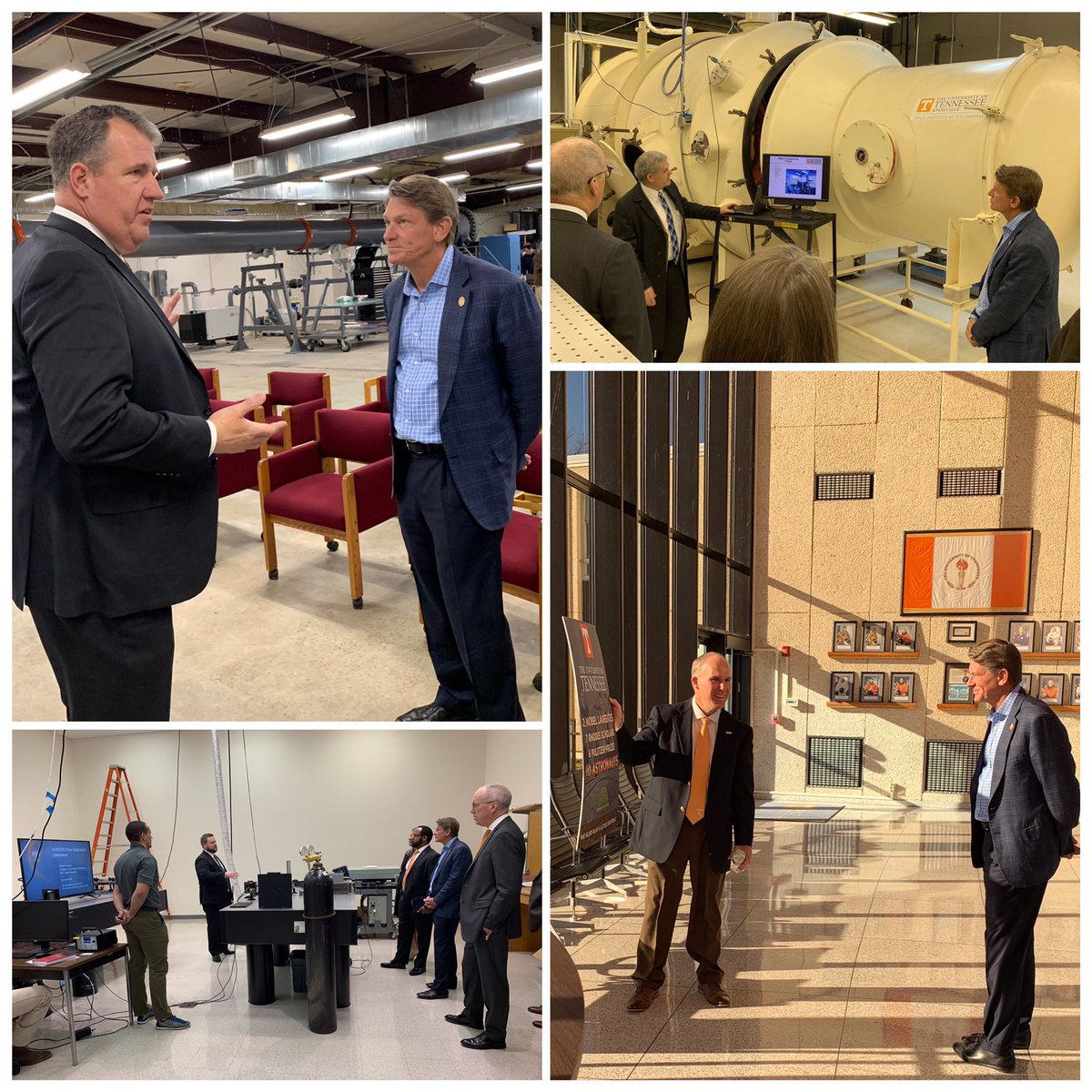 UT_President's tweet photo. When we say #EverywhereUT, we mean it. The UT Space Institute has graduated nine astronauts and three consecutive space station commanders! @ut_tullahoma is a tremendous asset that brings space technology to Tennessee...and beyond! 🌎👩‍🚀 https://t.co/4N7RTUkz5j