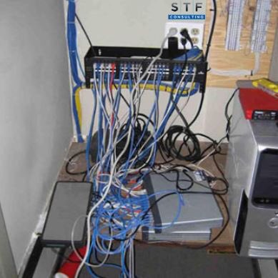 stfconsulting's tweet photo. These are before and after pictures of a previously disorganized wiring closet. #STFConsulting #BeforeandAfter https://t.co/PdX6BGZn2D I 732-872-1911 Option 1 https://t.co/RSbdbVthwz