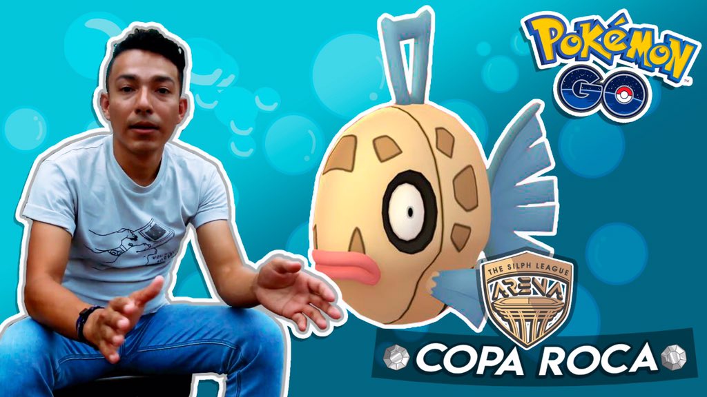 garumox's tweet photo. ¡#TeamGarumox! Se aproxima la #CopaRoca de @SilphGG a Panamá, les cuento mis inicios en @YouTubeEspanol y finalmente #FeebasDay ¿Logré encontrar un Feebas Shiny? #PokemonGO 

[Link]👉 https://t.co/KR6TrVP31u https://t.co/Q6ThruYPfx