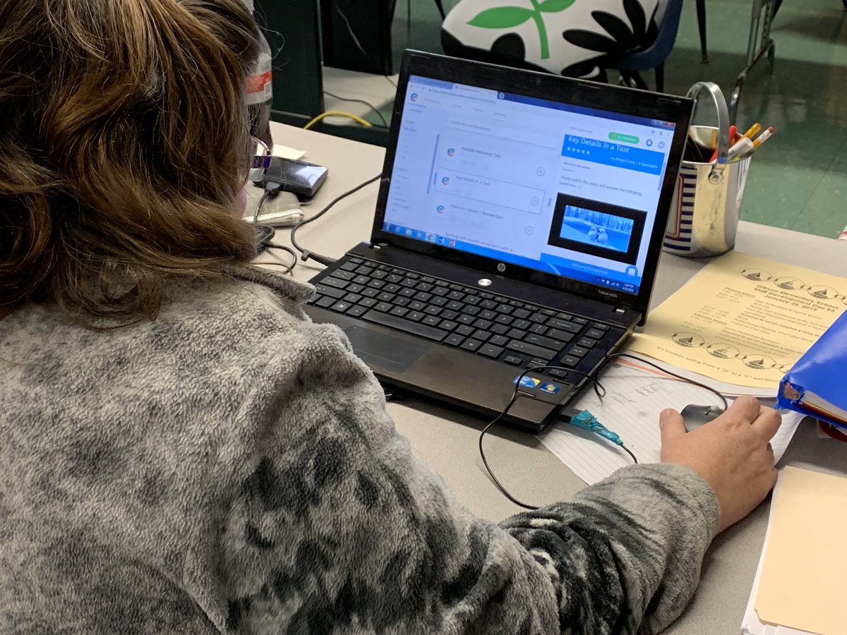 prettyteacher22's tweet image. This afternoon’s sessions for Staff Development Day 3 included “Increasing Engagement with More Technology.” Teachers were introduced to #goformative and #flipgrid  and then created their own for upcoming lessons. #growthmindset #ItsAGibsonThing #ItsSmoothSailing @LacestC