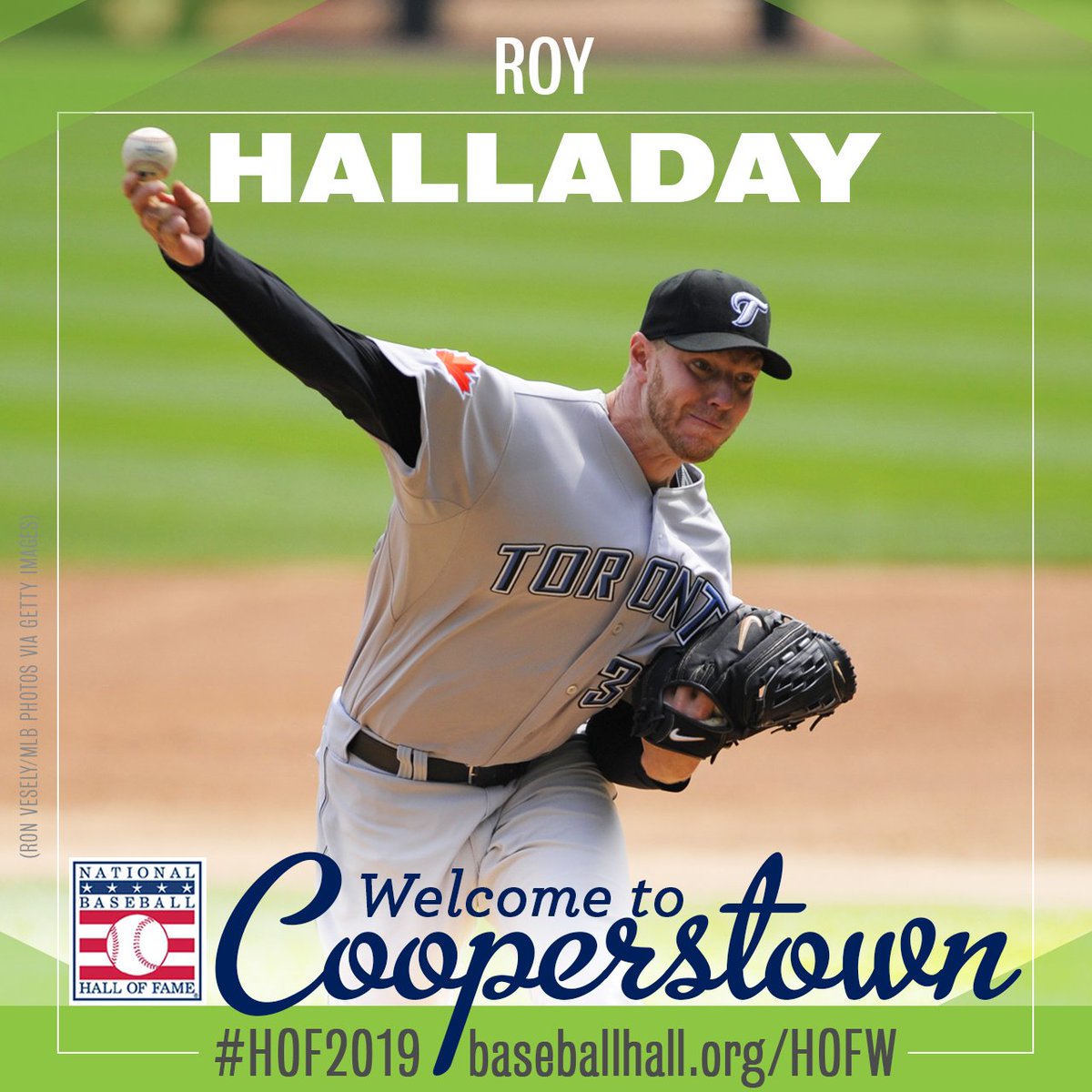 National Baseball Hall of Fame and Museum ⚾ on X: Welcome to Cooperstown, Roy  Halladay! #HOF2019   / X