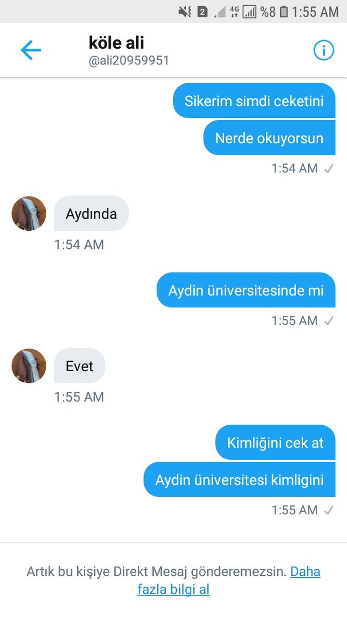 böyle oruspu çocukları yüzünden ne siz sahibe bulursunuz nede biz köle bu yüzden spamlayin @ali20959951