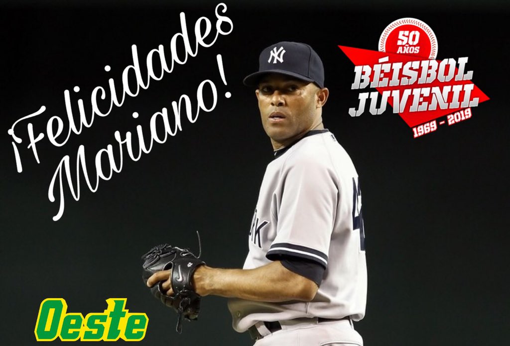 FedebeisOficial's tweet image. Felicidades a Mariano Rivera por ser seleccionado al Salón de la Fama de las Grandes Ligas, en un día histórico con el 100% de los votos. 

Hoy FEDEBEIS felicita al nacido en Puerto Caimito, La Chorrera, jugador de Panamá Oeste en su momento y luego gloria cimera de los Yankees!