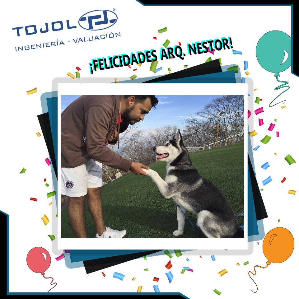 TOJOL_I_V's tweet photo. Es un gusto festejar a nuestros colaboradores en sus cumpleaños en esta ocasión nuestro compañero Nestor fue el festejado. ¡Todos los buenos deseos para tí! ✨🎊🎉🎈🎂
#Tojol #Cumpleaños #Colaborador #BuenosDeseos https://t.co/BlfG1k8zpM