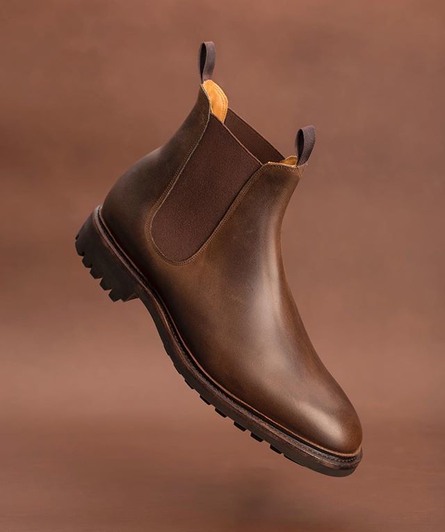 Shoes on Twitter: "Introducing the new Wholecut Chelsea Boot in our all new vegetable tanned Waxy Calf in Rust. Made out of a single piece of leather hand on the