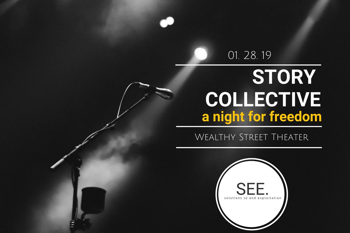 In observance of National Human Trafficking Prevention Month. Gather for a fun &amp; powerful evening with: storytelling, music, spoken word, comedy from <a href="/WeRFunnyGirls/">We Are Funny Girls</a>, &amp; the release of a new study of exploitation in our own community. Next Monday night:
grcmc.org/theatre/node/3…
