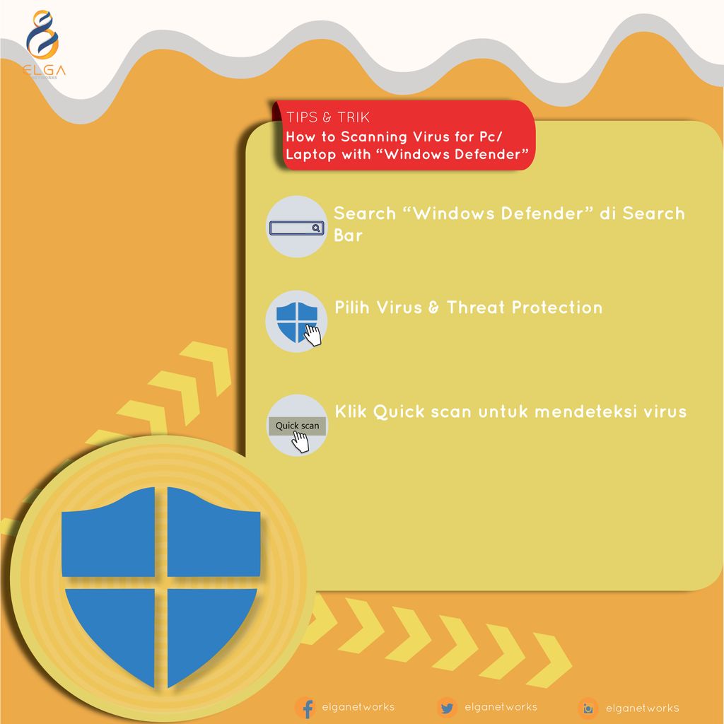 elganetworks's tweet photo. How To Scanning virus for pc/laptop with windows defender

#elganetworks #isp #itsolution #tipsandtricks https://t.co/S5138qtm9M
