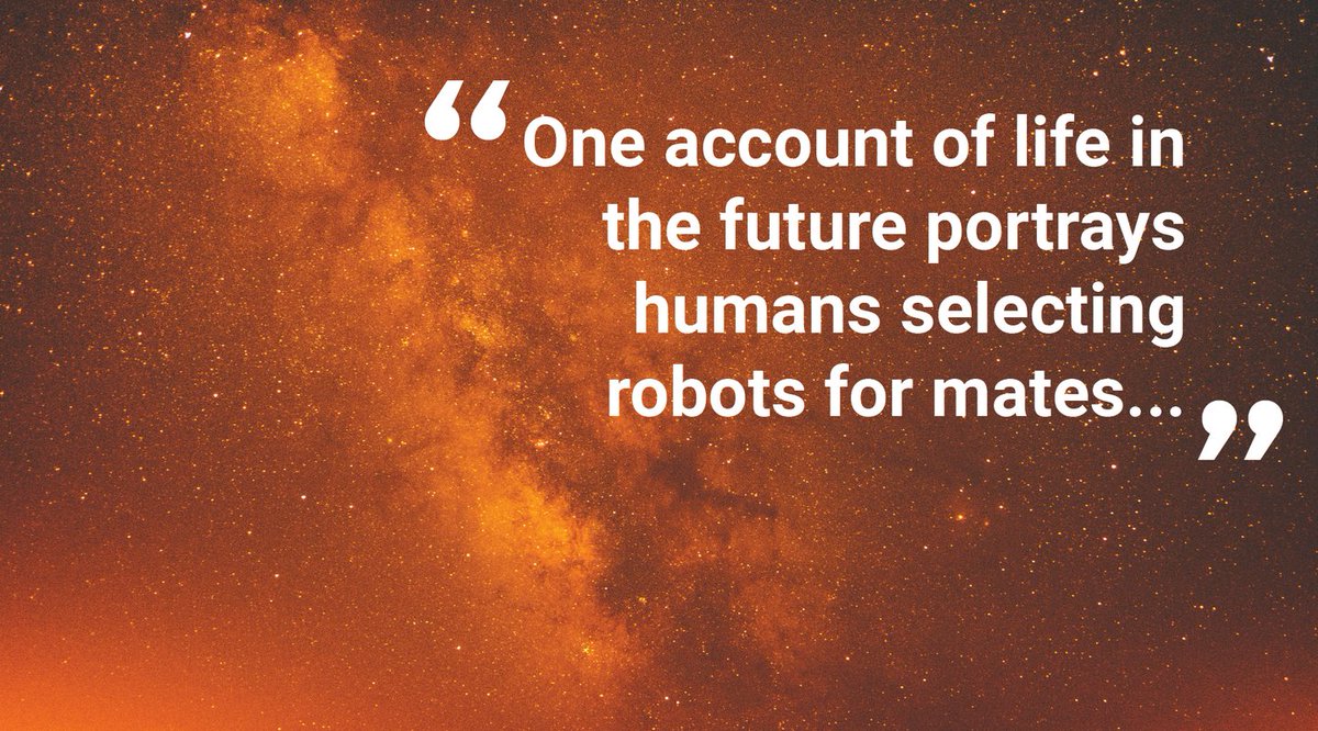 SD_BNE's tweet image. A statement on human/robot relationships from &apos;95 (Ray, Palmer, Wohl, 1995). The sentence finishes with &quot;because they can be programmed to their exact specifications.&quot; 🤖 

#RobotRelations #RobotEthics #SomethingDigital