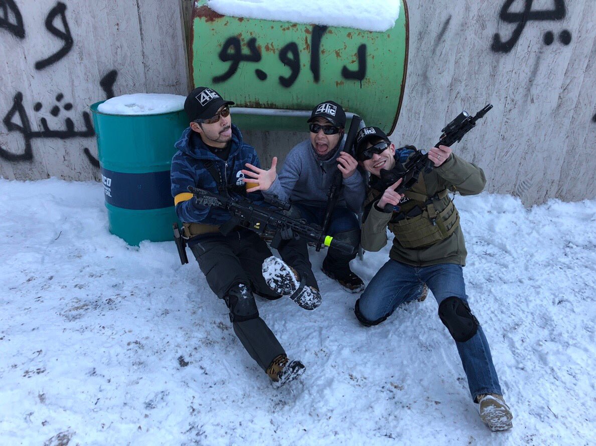 SHOTA68769724's tweet photo. 雪☃
#airsoft #team #4lic #アサルトフロント #af #長野 https://t.co/vLN5Wa9zpI