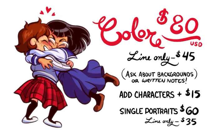 ??? ??? ???????! I thought it might be fun to do an art trade of equal value for Valentine's Day! DM or @ me if you're interested!???? 