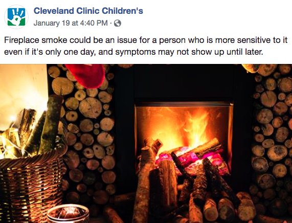 HPCFire's tweet photo. The Cleveland Clinic shares information on why a wood burning fireplace could be an issue for some. Just another reason to switch your wood burning fireplace to natural gas. Read more here: https://t.co/Uqn2bZo4qV
.
.
.
#gasfireplaces #GasFireplaces #FireInspired #CSACertified https://t.co/1pUhiayneT