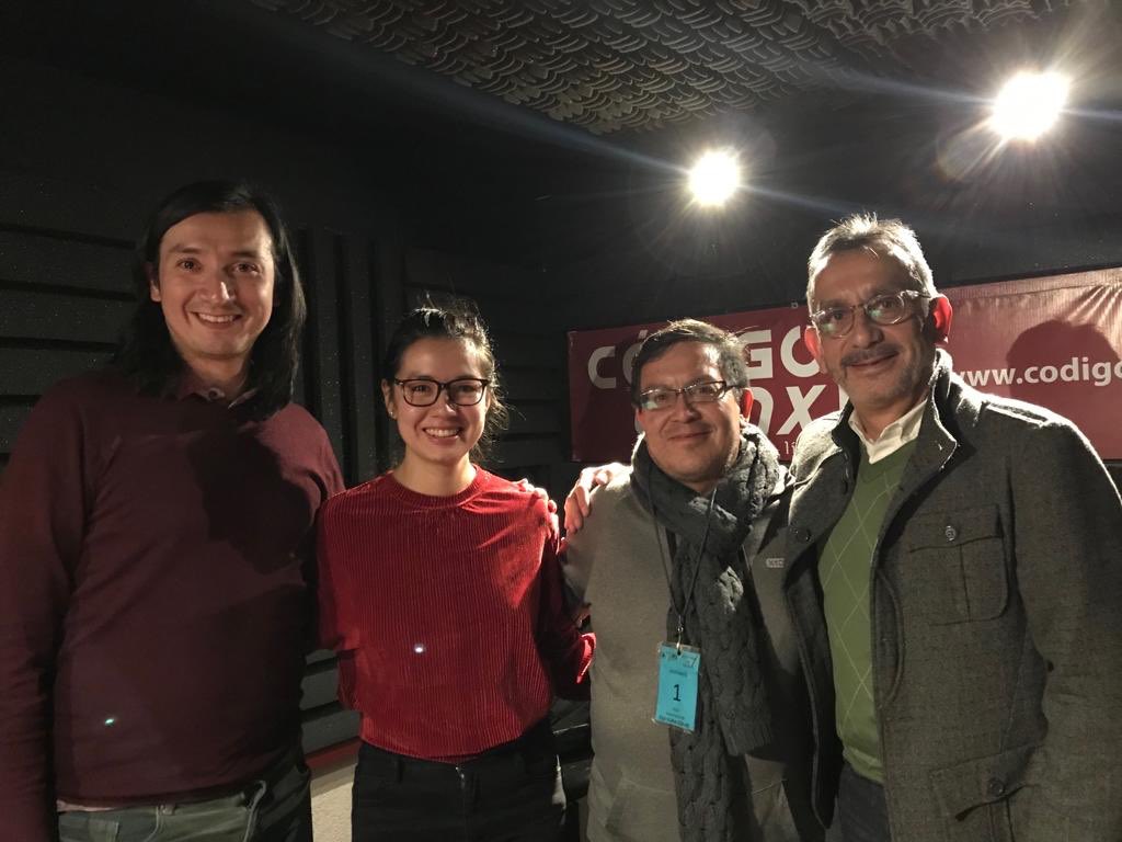 ¡Sintoniza ahora #EscenariosQueSeEscuchan! Nos acompañan la actriz y dramaturga de #Minotauro, <a href="/PatriciaYez/">Patricia Yáñez</a> y Jesús Jiménez, director ejecutivo de <a href="/SyVTeatro/">Seña y Verbo: Teatro de Sordos</a>. A través de @CodigoCiudadMx 👉 bit.ly/2MptFk5
#CapitalCultural