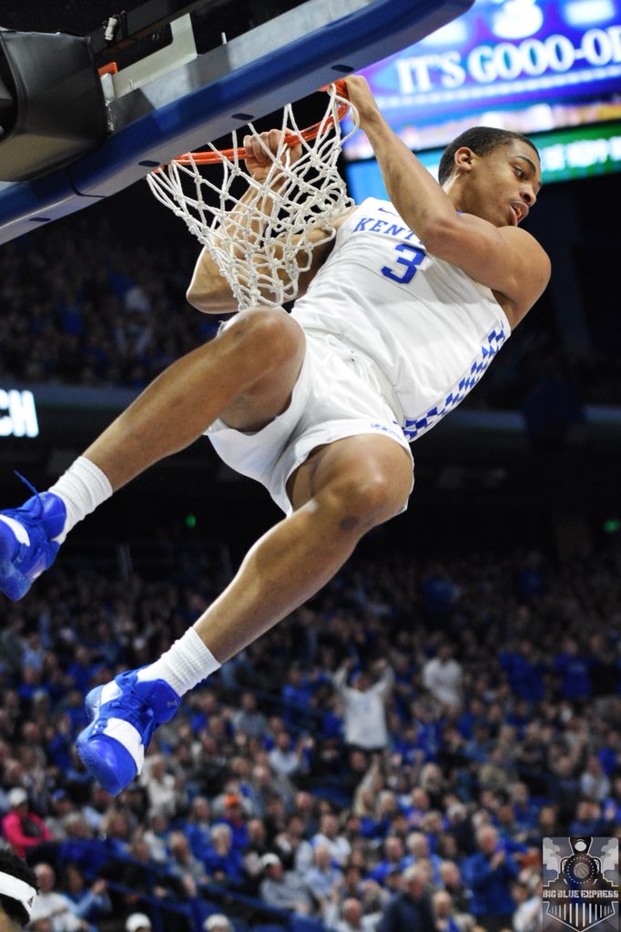 Big Blue Express On Twitter Uk S Keldon Johnson With The Dunk Of The 1st Half Against Miss St