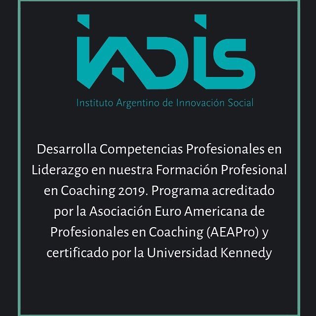 MariselChemez's tweet photo. Te invitamos a participar de la primer Formación Profesional en Coaching con certificación Universitaria de la Región.Dictado por profesionales y miembros de la Asociación Euro Americana de Profesionales en Coaching. Informes e inscripciones: direccion@iadis.com.ar https://t.co/V2ADYNpsJR