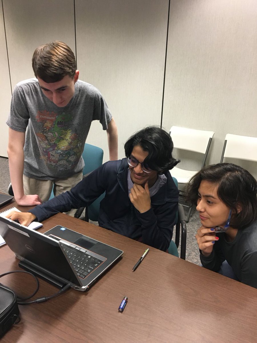 team2655's tweet photo. How is your team’s week 3 going? We’re still working on perfecting prototypes for the robot and programs. #team2655 #2655 #frc #firstinspires #ncfirst #stem #omgrobots #robot #engineering #programming #outreach #firstlikeagirl https://t.co/hYQlfLBOoL