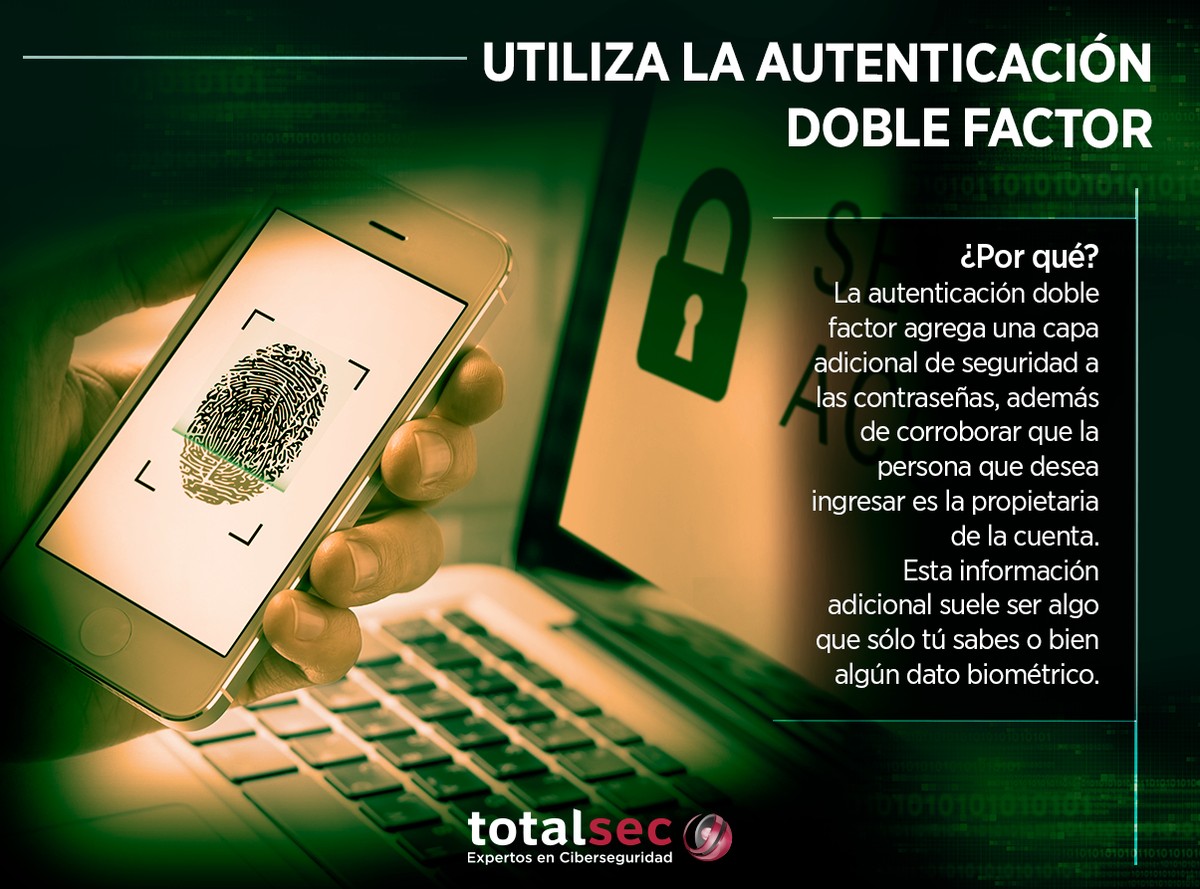 totalcybersec's tweet photo. #TipsDelDía Crear hábitos de #ciberseguridad para mantener tu información confidencial a salvo no te cuesta nada… perder tus datos sí. #CulturaEnSeguridad #SomosTotalsec https://t.co/aLp2uR8JPc
