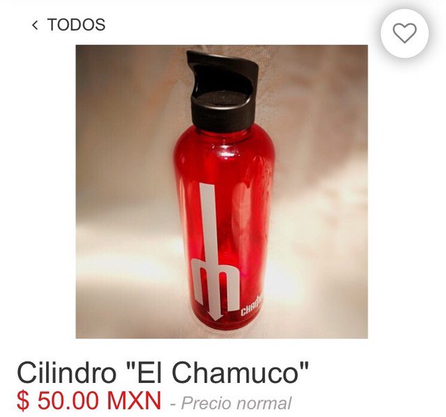 El_Chamuco's tweet photo. Para que no ande comprando botellas de agua a cada rato y pa´ que nunca se nos deshidrate, le tenemos el nuevo cilindro de El Chamuco. ¡Lléveselo por oferta a sólo $50!

*Envíos a todo el mundo 🌎.

➡️ Pedidos en: https://t.co/pyfD7B6KEg 😉 https://t.co/LxT9epwdAd