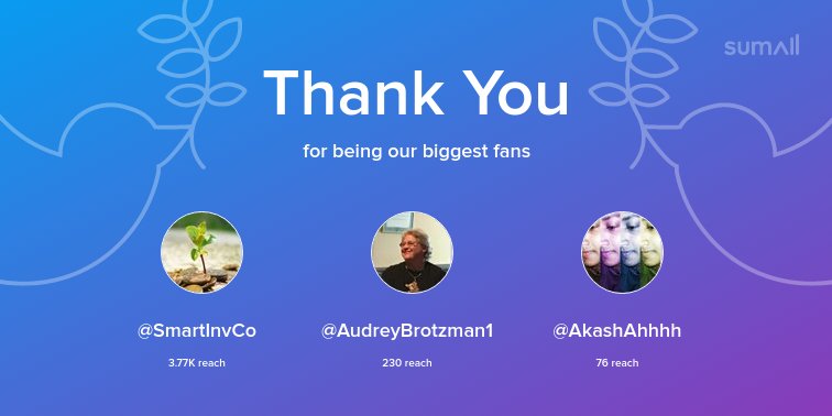 QobitCom's tweet photo. Our biggest fans this week: @SmartInvCo, @AudreyBrotzman1, @AkashAhhhh. Thank you! via https://t.co/69BIHAVljA https://t.co/gcI25YiSyO