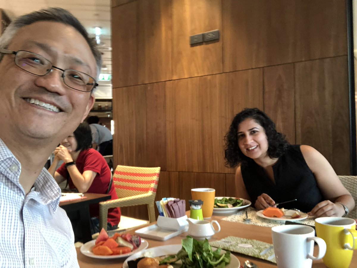 SongbaeLee's tweet photo. When I joined @bank_kompanion in 2009 @microvestfund was their first international lender and @ShariniK was our investment office. Great to see her at #AFIF2019! #microfinance #Kyrgyzstan https://t.co/Z9F6UasOhK