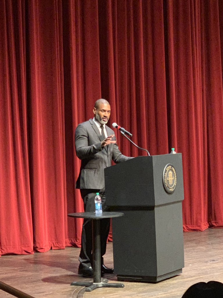 FSUMLKWeek's tweet image. Thank you to Charles Blow for discussing the work of Dr. Marin Luther King and how his teachings and work impacts today #FSUMLKWeek