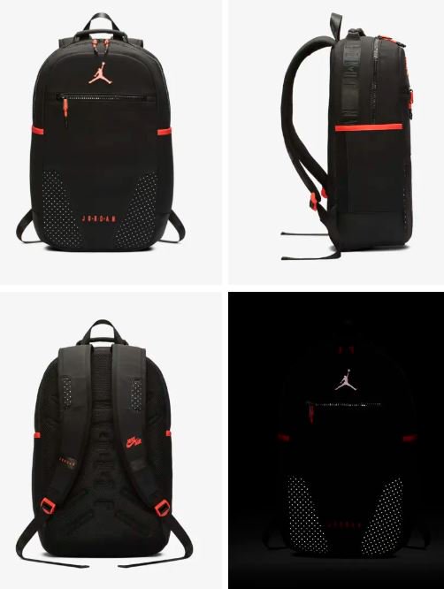 jordan 6 infrared backpack
