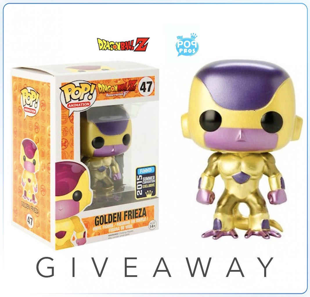 THE_COLLECTlVE's tweet photo. 🎉 GIVEAWAY: PART 1 🎉

Winner receives : 
 - 1 Golden Frieza Pop!

How to enter: 
 - Follow @ThePopPros 
 - RT this tweet
 - Tag a friend below  

Winner will be drawn in 48 hours!🍀 https://t.co/ZzZJaOZuHP