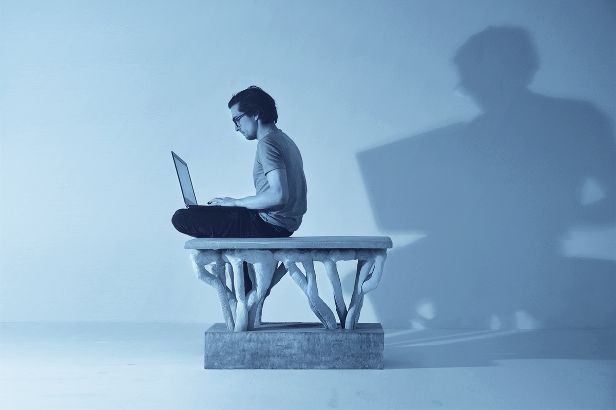 soliquid_io's tweet photo. Elkhorn bench | Concrete prototype whose structure was conceived with topology optimization tools and then printed in one piece with our latest setup. #soliquid #3dprinting #matrix #innovation #generativedesign #topologyoptimization #digitalfabrication #concrete #robotics https://t.co/7d5kGHah3N