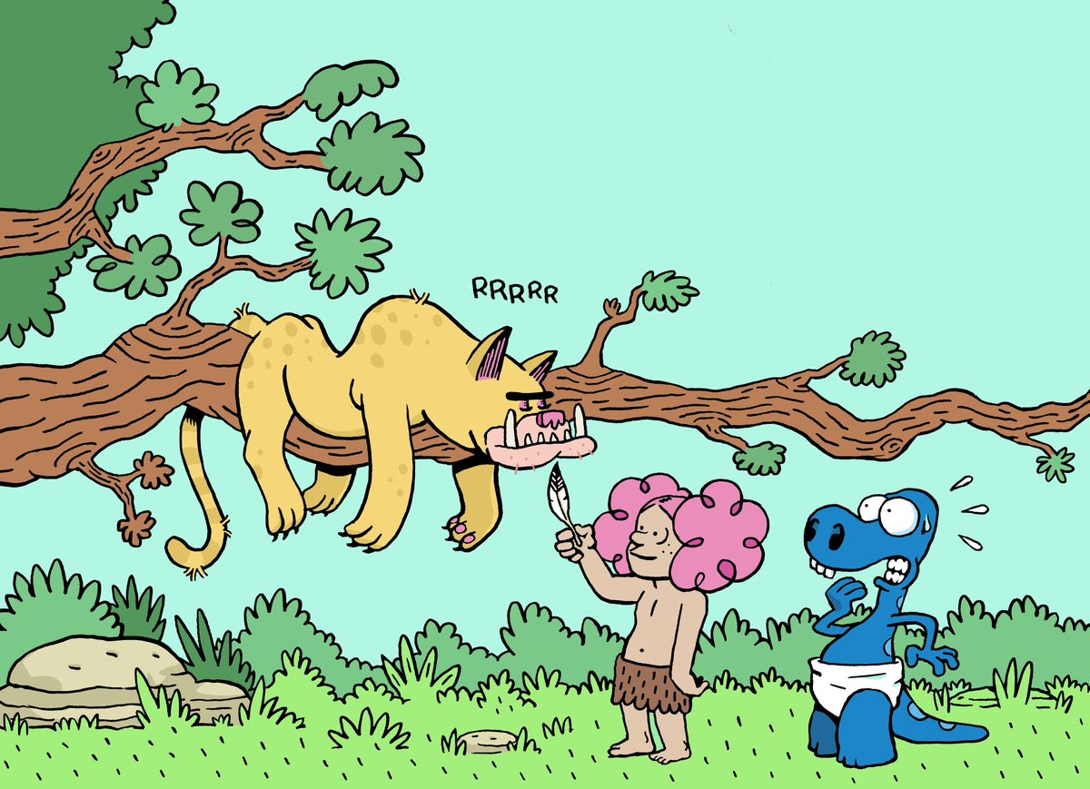 Griott &amp; Mungo : de la préhistoire et du fun en 52 épisodes de 11 minutes ! La nouvelle #série #2D de <a href="/lastationanim/">La Station Animation</a>.
#GriottMungo