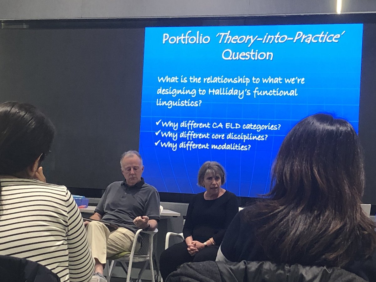 You need Gini Rojas to hear an explanation of Halliday’s functional linguistics and not only understand it, but feel intelligent. EAL <a href="/SASchina/">SASchina</a>