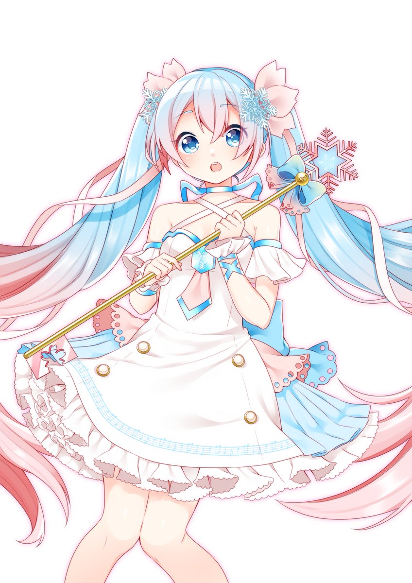 マスもふﾌﾟﾝ در توییتر 桜雪ミクさん