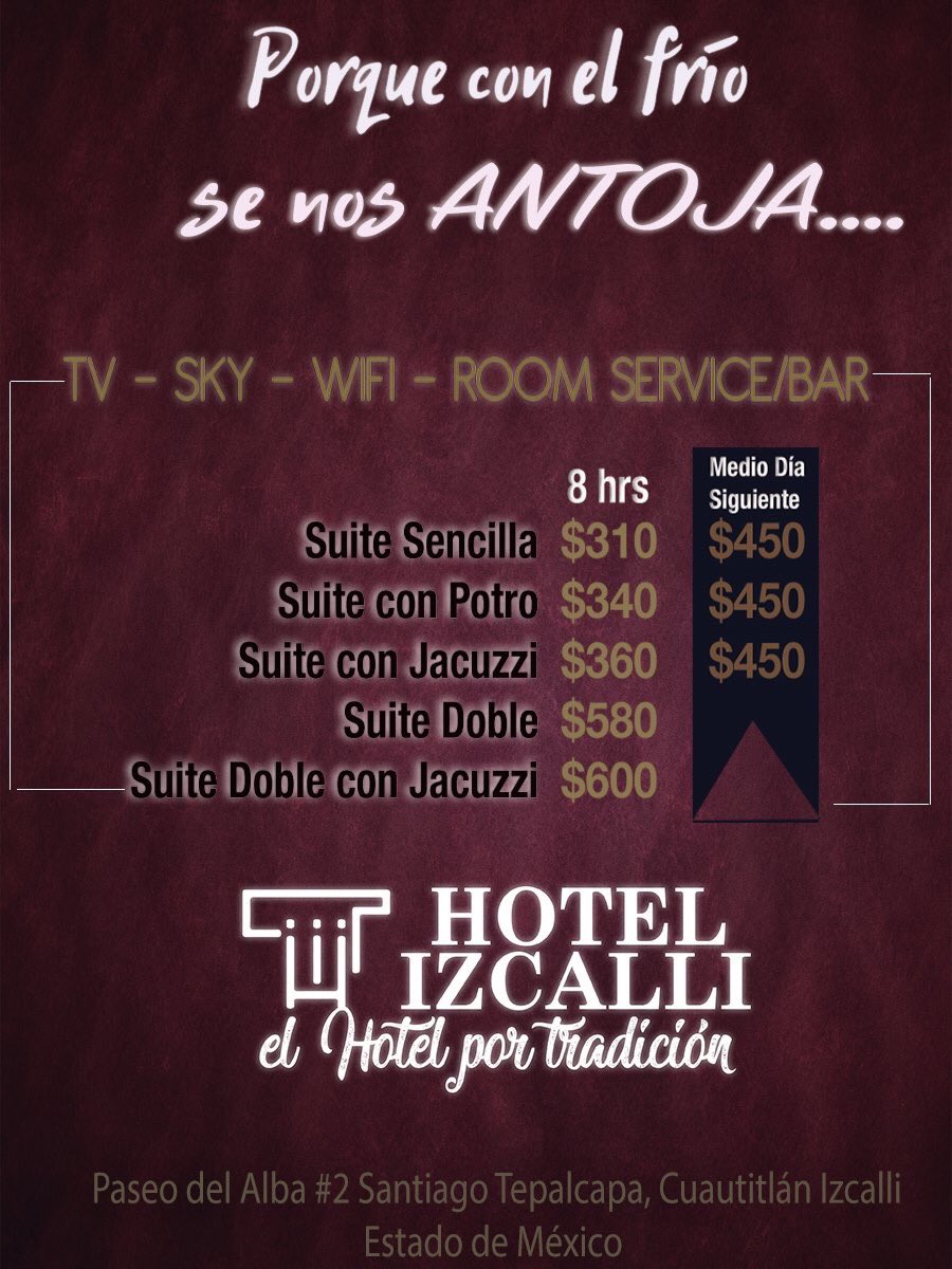 Hotel Izcalli (@HotelIzcalli)  X