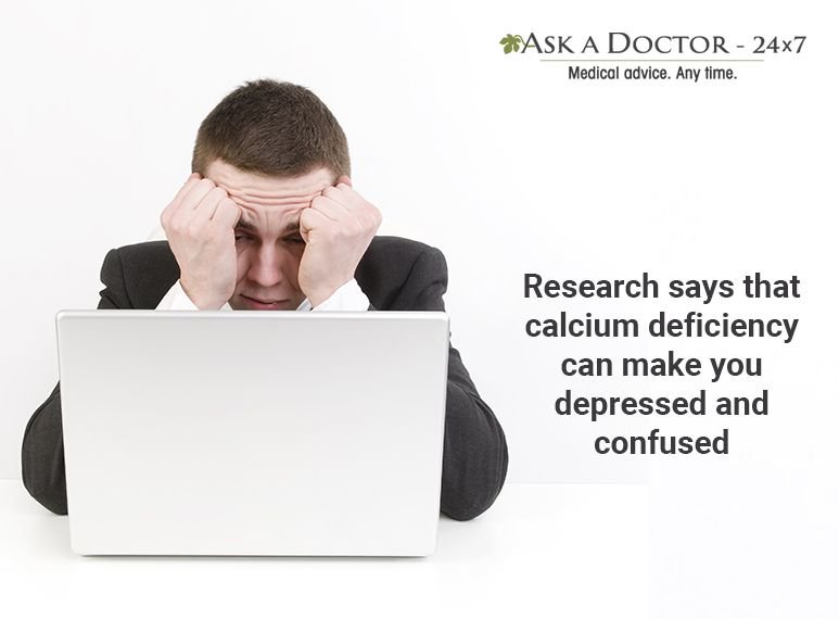 Largest Health Q&A site.
Ask a Doctor Online at
askadoctor24x7.com/app

#calciumdeficiency #makesyoudepressed #confused #AskADoctor #DailyHealthTips #HealthcareMagic