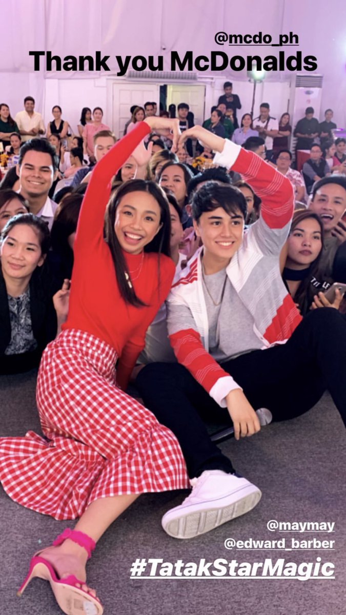 MayWardJedi's tweet photo. Ano kayang McDo event to?

#MayWard
#MaymayEntrata #EdwardBarber
@maymayentrata07 @Barber_Edward_ https://t.co/orax5yaMQl