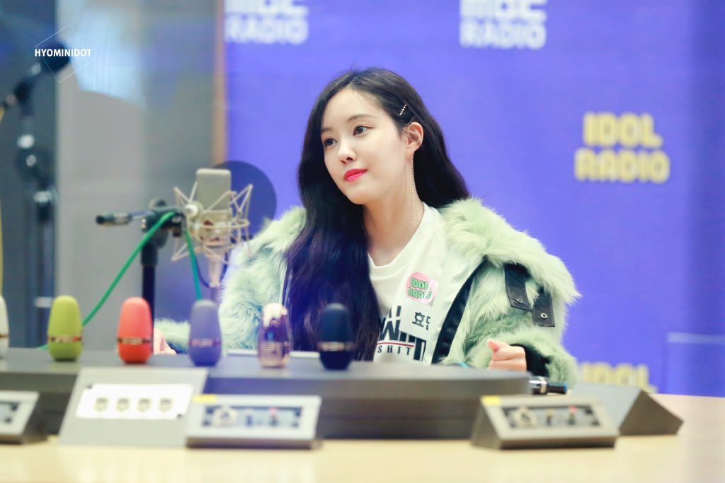 hyominidot's tweet image. 190121 아이돌라디오 직찍!!
이날은 모든것이 완벽했다👏🏻👏🏻늘~그렇지많ㅋㅋㅋ@b89530 
#효민 #hyomin #으음으음 #UUMUUM
#아이돌라디오