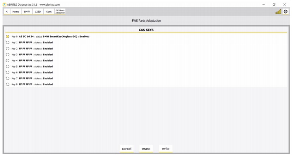 Check out our newly redesigned Abrites diagnostics for BMW/ Mini software. This is just a sample of FEM/ BDC key programming.
#AVDI #PROTAG #ABPROG #BMW #DIAGNOSTICS
#FSERIES #keyprogramming
abrites.com shop.abrites.com