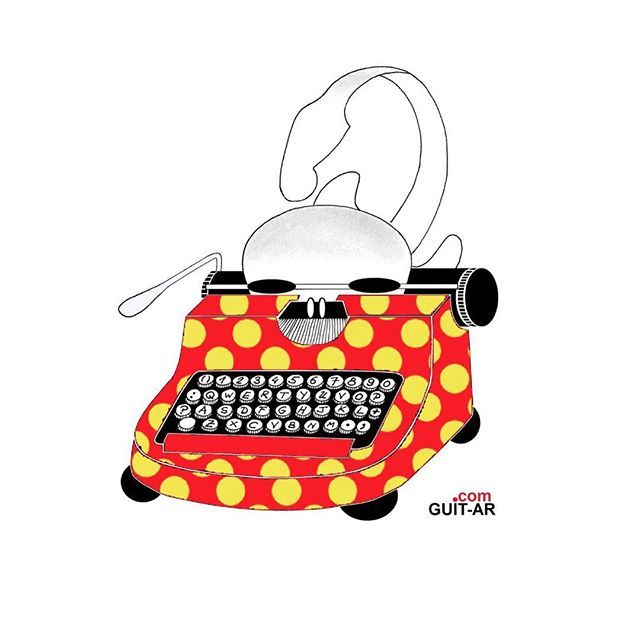 guitarbyPonte's tweet image. No printer needed by Juan Ponte 
#typewritter #keyboard #olivetti #smithcorona #printer #impresora #office #calligraphy #dots #spots #psychodelic #guitarra  #guitar #guitarbyjuanponte  #creative #illustration  #guitardrawing #sketch #artwork  #popart #su… bit.ly/2FK2XC1