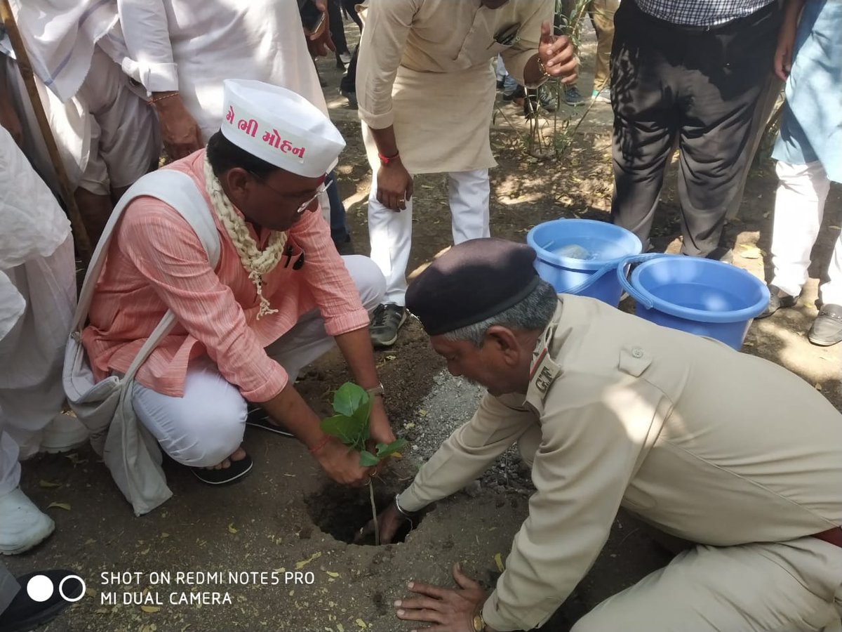 DCFBotadSF's tweet photo. #PalitanaSFRange
#PadyatraProgram
#BotadSFDivision
@CMOGuj @drrajivguptaias @CircleRajkot @HoffPccf
પાલીતાણા સામાજિક વનીકરણ રેંજ સ્ટાફ દ્વારા પદયાત્રા કાર્યક્રમ નિમિત્તે વૃક્ષા રોપણ કરવામાં આવ્યું. https://t.co/0tyDFKnVbI