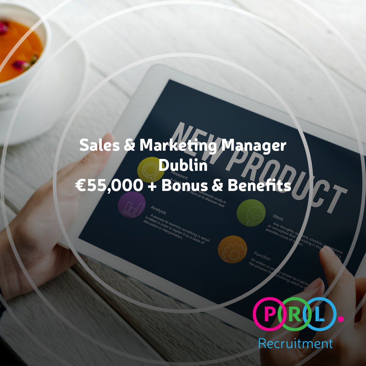 Sales &amp; Marketing Manager - Dublin €55-75k

For more information call Seamus on 01668 5144 or follow the link below. 

ow.ly/YGea50khDyS 

#Sales #Marketing #Manager #Dublin #Job #PRLRecruitment