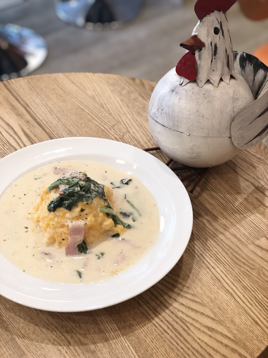 omucoco_green's tweet photo. 【今日の540円】
😊ほうれん草とベーコンクリーム😊
よろしくお願いします🍳
フォロワーさんはサラダドリンクセットをサービス🥗
#オムココ #omucoco https://t.co/YcWbPvDjXF