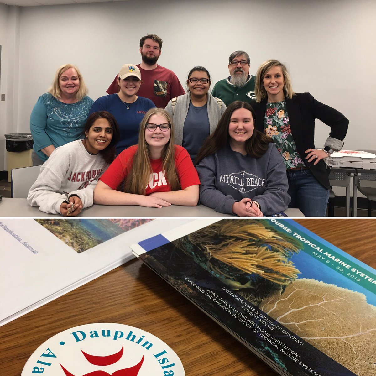Had a great visit to Jacksonville State University today to recruit students for the CiguaPIRE study abroad class happening in May at the <a href="/disealab/">Dauphin Island Sea Lab</a>.  Interested in chemical ecology in the Bahamas?Join us!!  #ciguapire #teamcigua #ciguateraresearch #nsf #pire #studyabroad #disl